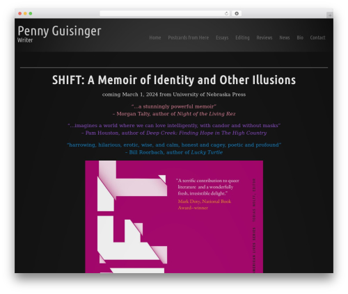 Theme WordPress Sagan - pennyguisinger.com