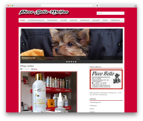 WordPress theme ArtPress - picco-bello-meissen.de