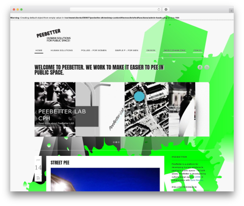 WordPress theme Briefed - peebetter.dk
