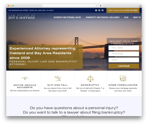 WordPress theme CC Prototype - jdhoffmanlaw.com