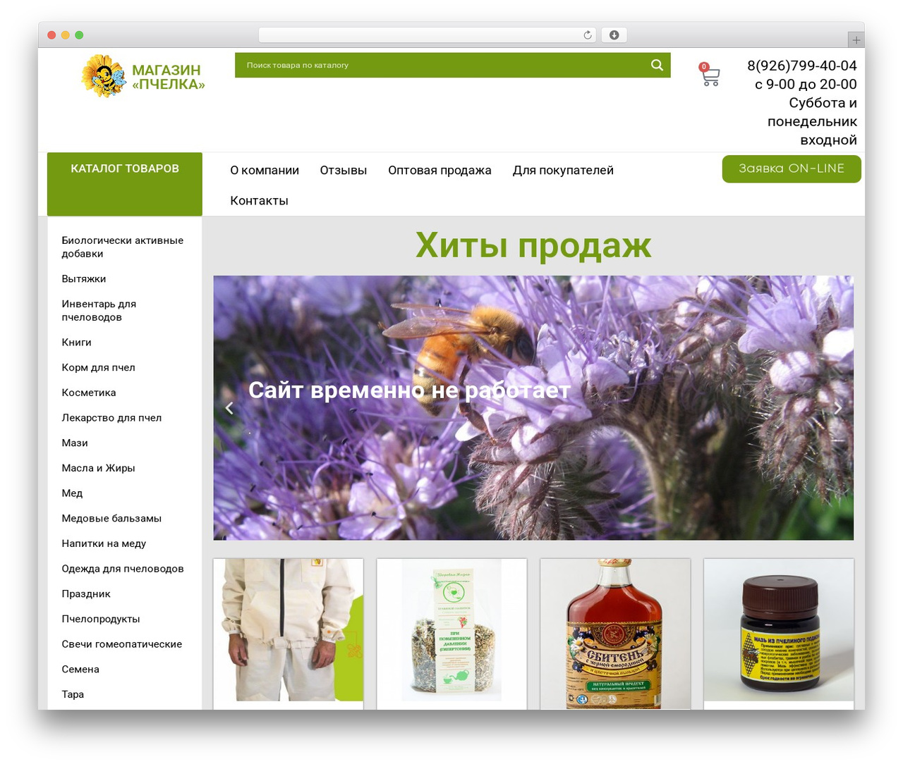 WordPress theme eCommerce Plus - pchelka05.ru