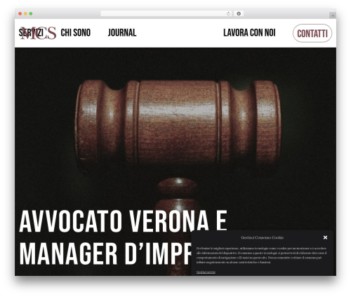 WordPress theme mcs - studiosandrin.com
