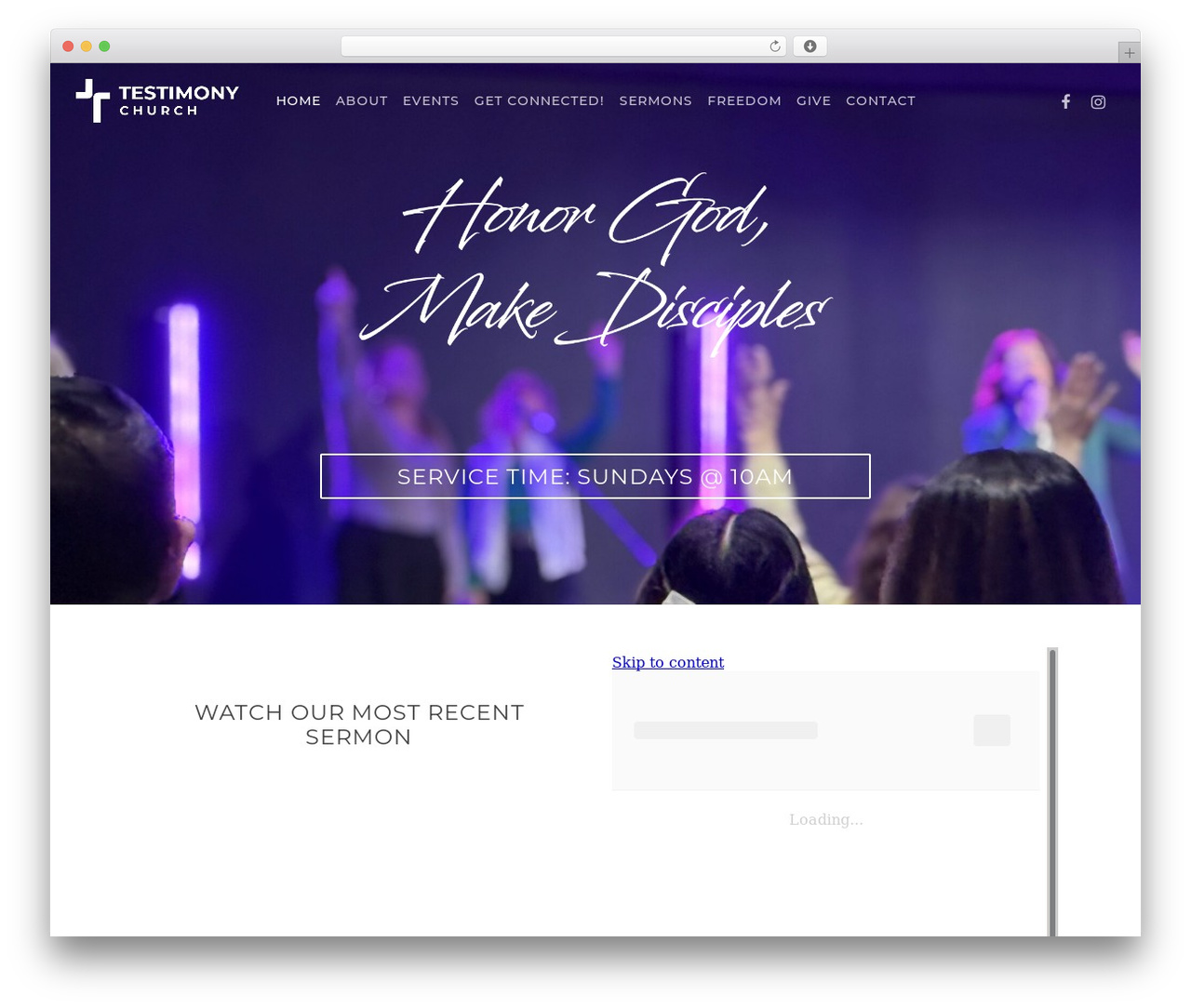 WordPress theme Salient - testimonychurch.com WordPress theme Salient - testimonychurch.com