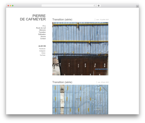 WP theme DECA - pierredecafmeyer.net