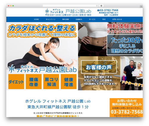 WP theme MAXX - hogrel-fitness.com