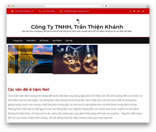 AssentPress WordPress theme - densaigoncompany.com
