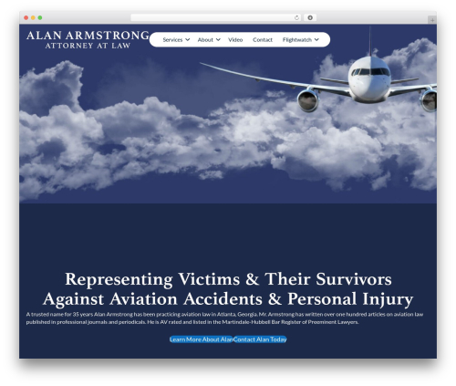 Beaver Builder Theme WordPress theme design - alanarmstronglaw.com