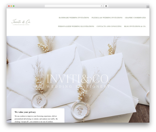 Divi best WordPress theme - invitieco.com