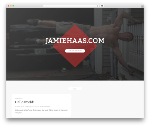 DW Timeline WordPress theme - jamiehaas.com DW Timeline WordPress theme - jamiehaas.com