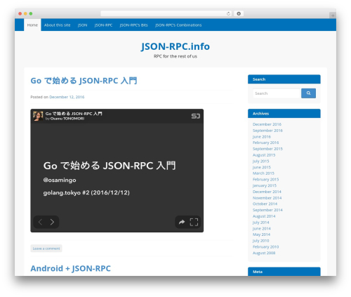 GovPress WP theme - json-rpc.info
