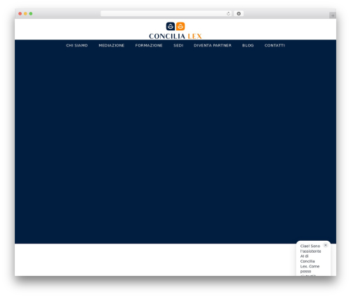 Hello Elementor WP theme - concilialex.it