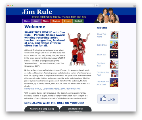 Simple Events Calendar (simple-events-calendar) free WordPress plugin - jimrule.com Simple Events Calendar (simple-events-calendar) free WordPress plugin - jimrule.com