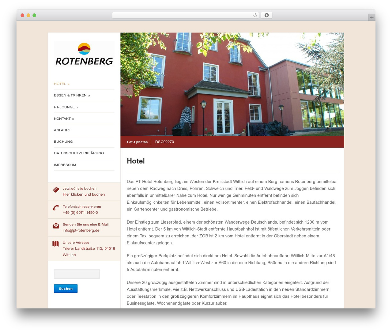 Metropolis theme WordPress - pt-rotenberg.de