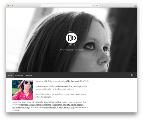 Plaino WordPress theme - jdisis.com