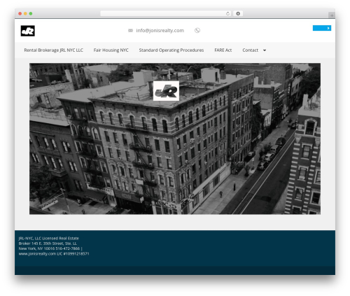 Realia WordPress theme - jonisrealty.com