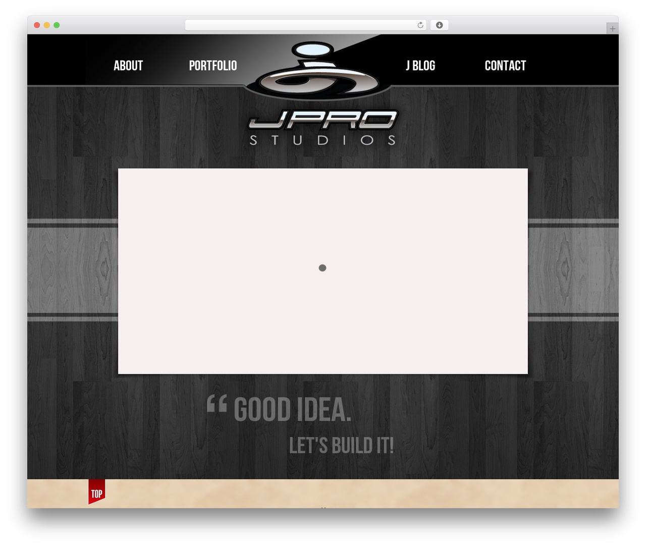 Retro theme WordPress - jprostudios.com