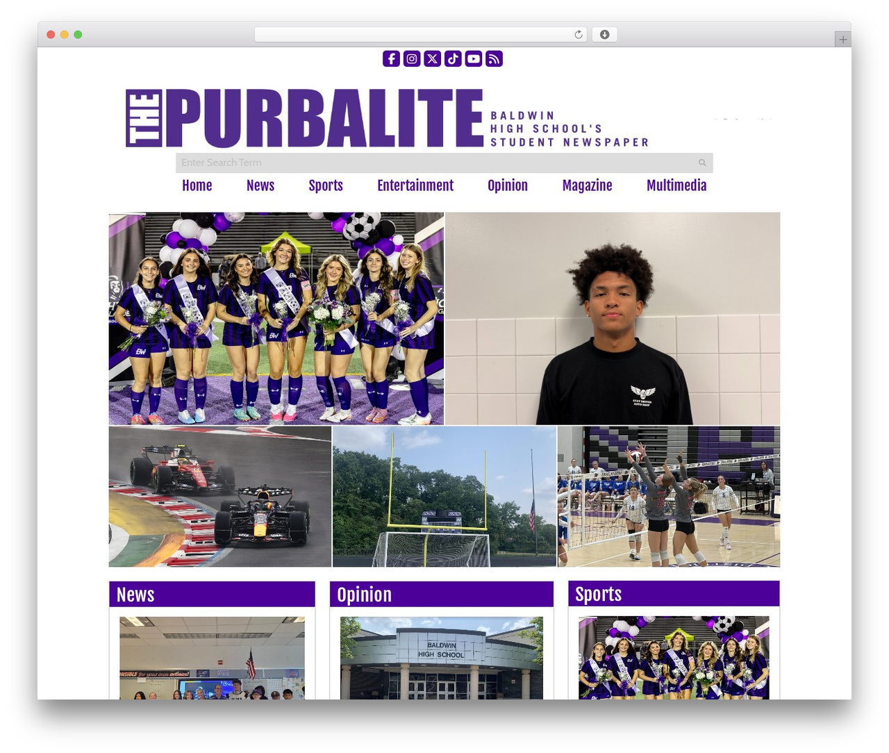 SNO FLEX newspaper WordPress theme - purbalite.net