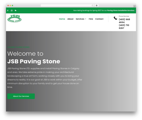 Theme WordPress Divi - jsbpaving.com