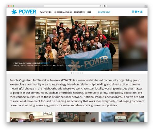 Theme WordPress Layers - power-la.org