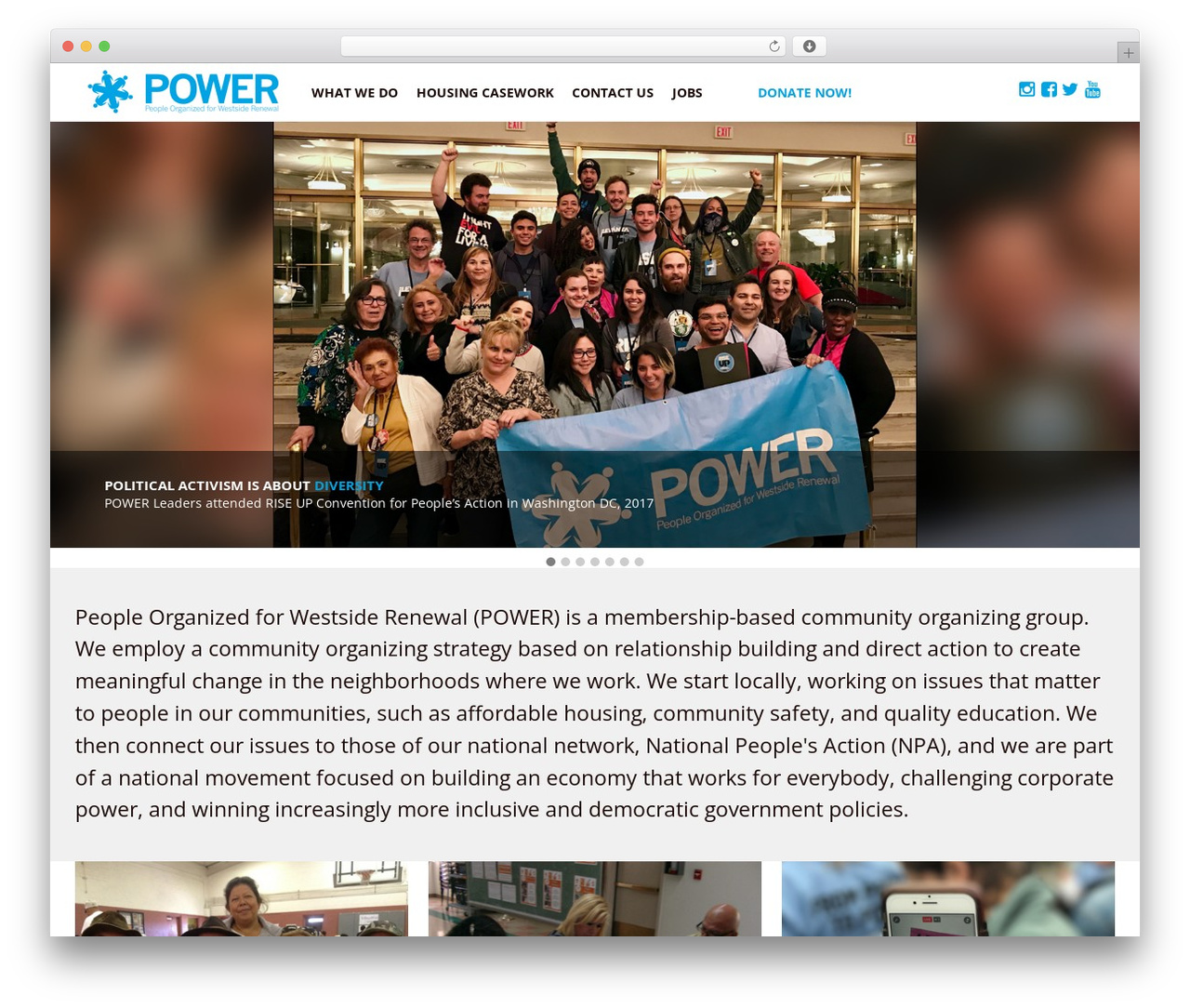 Theme WordPress Layers - power-la.org