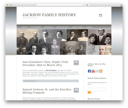 Feedburner Form (feedburner-form) free WordPress plugin - jacksonfamilyhistory.com Feedburner Form (feedburner-form) free WordPress plugin - jacksonfamilyhistory.com