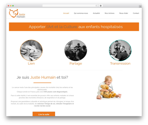 WordPress theme CMS Kindergarten - juste-humain.fr WordPress theme CMS Kindergarten - juste-humain.fr