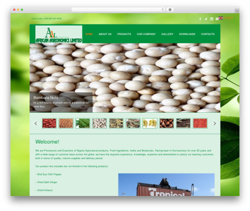 WP Nivo Slider (wp-nivo-slider) free WordPress plugin - africanagronomics.com