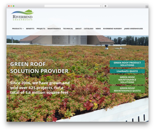 WordPress theme Create - riverbendgreenroofs.com