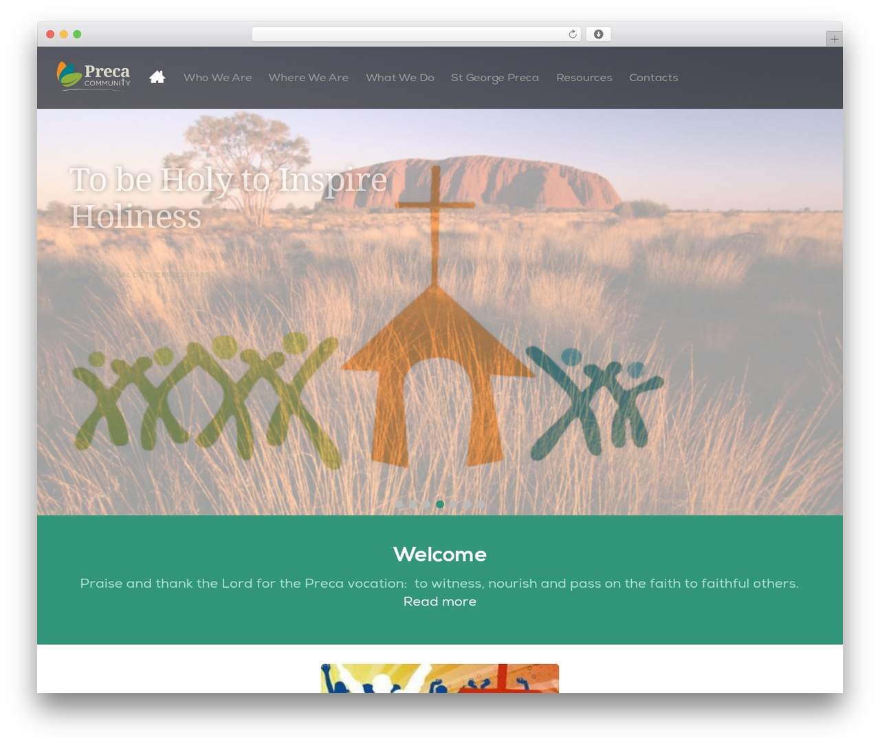 WordPress theme Preca - precacommunity.org
