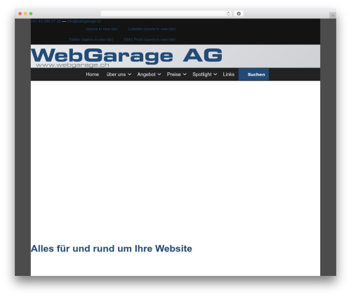 Wp statistics widgets WordPress plugin - webgarage.ch