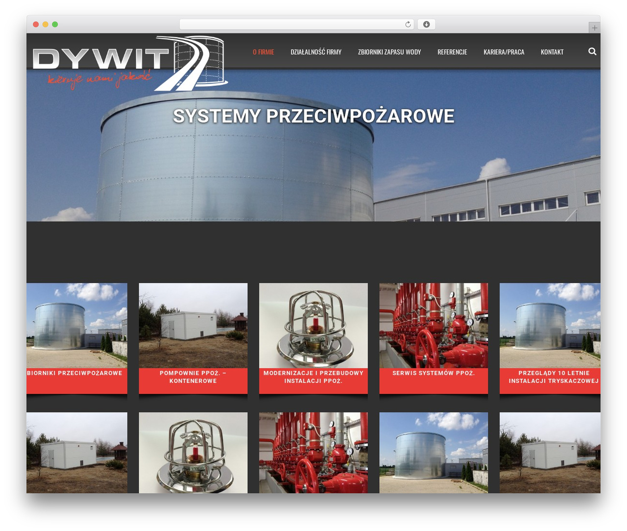 cherry WordPress theme - dywit.pl