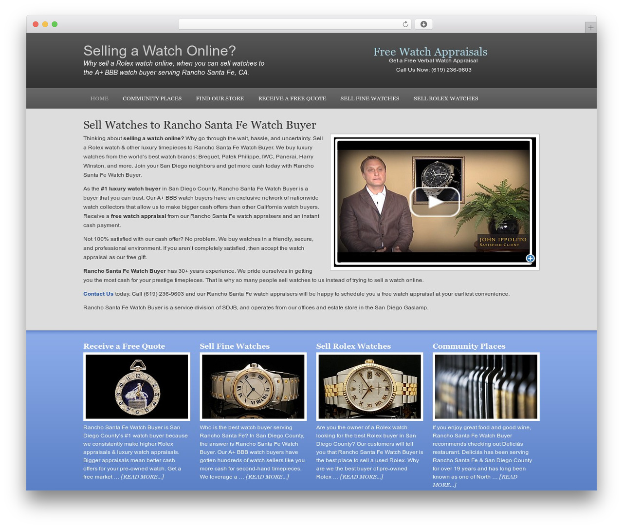 Executive Child Theme WordPress theme - ranchosantafewatchbuyer.com