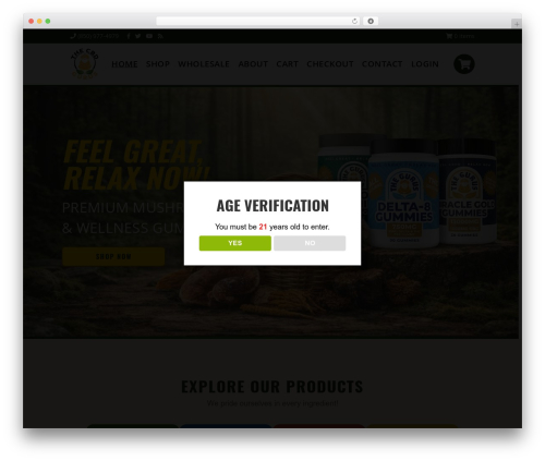 Age Verification (dispensary-age-verification) free WordPress plugin - thecbdgurus.com