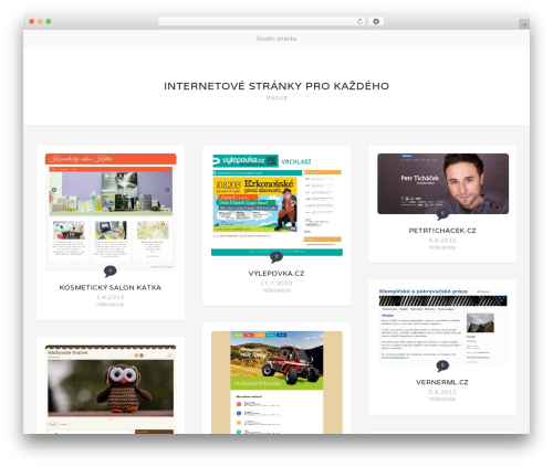 Inst - Stacker WordPress theme - inst.cz Inst - Stacker WordPress theme - inst.cz