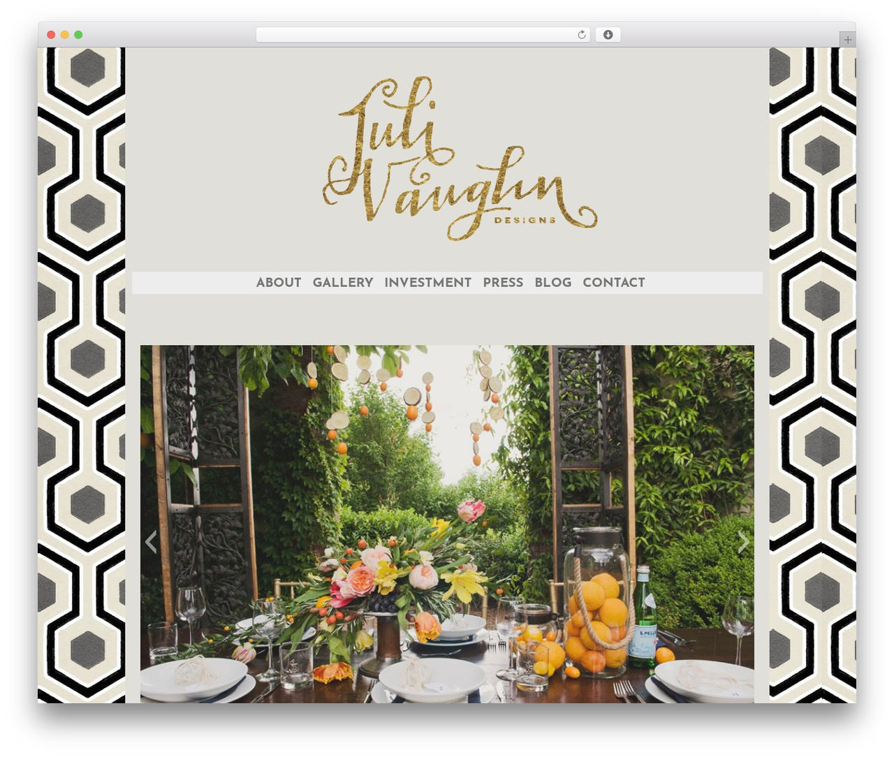 Suffusion top WordPress theme - julivaughn.com