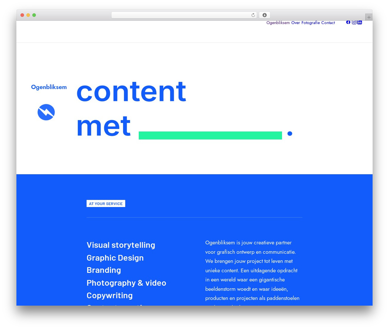 Uncode theme WordPress - ogenbliksem.com Uncode theme WordPress - ogenbliksem.com