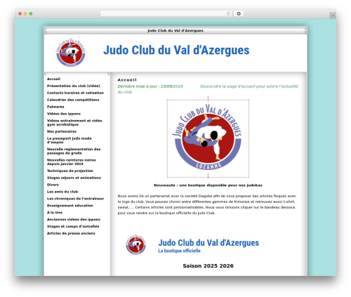 WordPress theme Exact - jcvaldazergues.fr