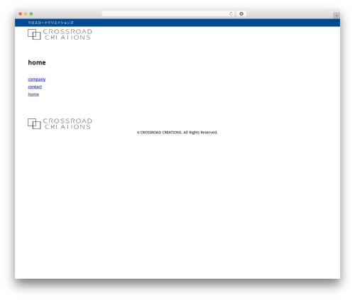 WordPress theme SYN Ownd - crossroad-creations.net