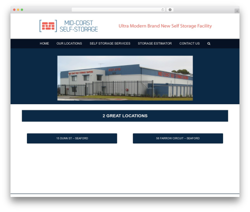 Active|CMS Custom Theme WordPress shop theme - midcoastselfstorage.com.au