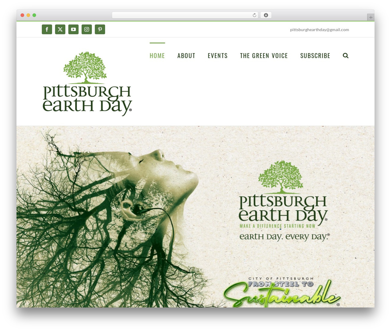 Avada WordPress theme - pittsburghearthday.org