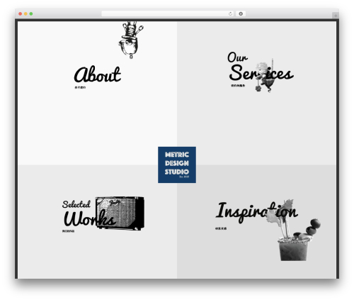 Creative theme WordPress free - metricdesign.net Creative theme WordPress free - metricdesign.net