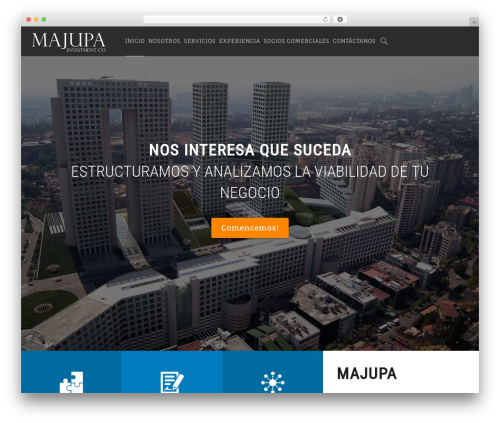 Forstron premium WordPress theme - majupa.com.mx