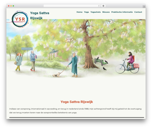 Hydrogen theme WordPress - yogasattvarijswijk.com
