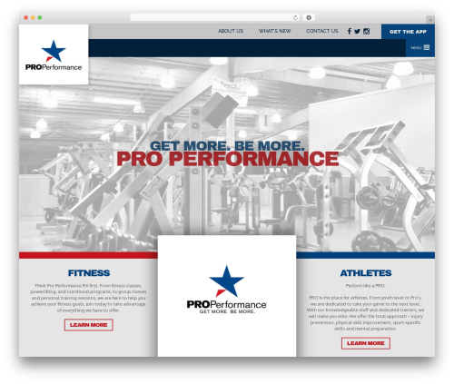 Pro Performance RX 2015 WordPress theme - properformancerx.com