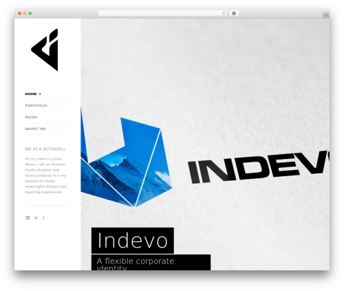 Raw WordPress theme - julson.at