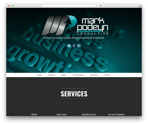 SCRN WP theme - markpodeyn.com