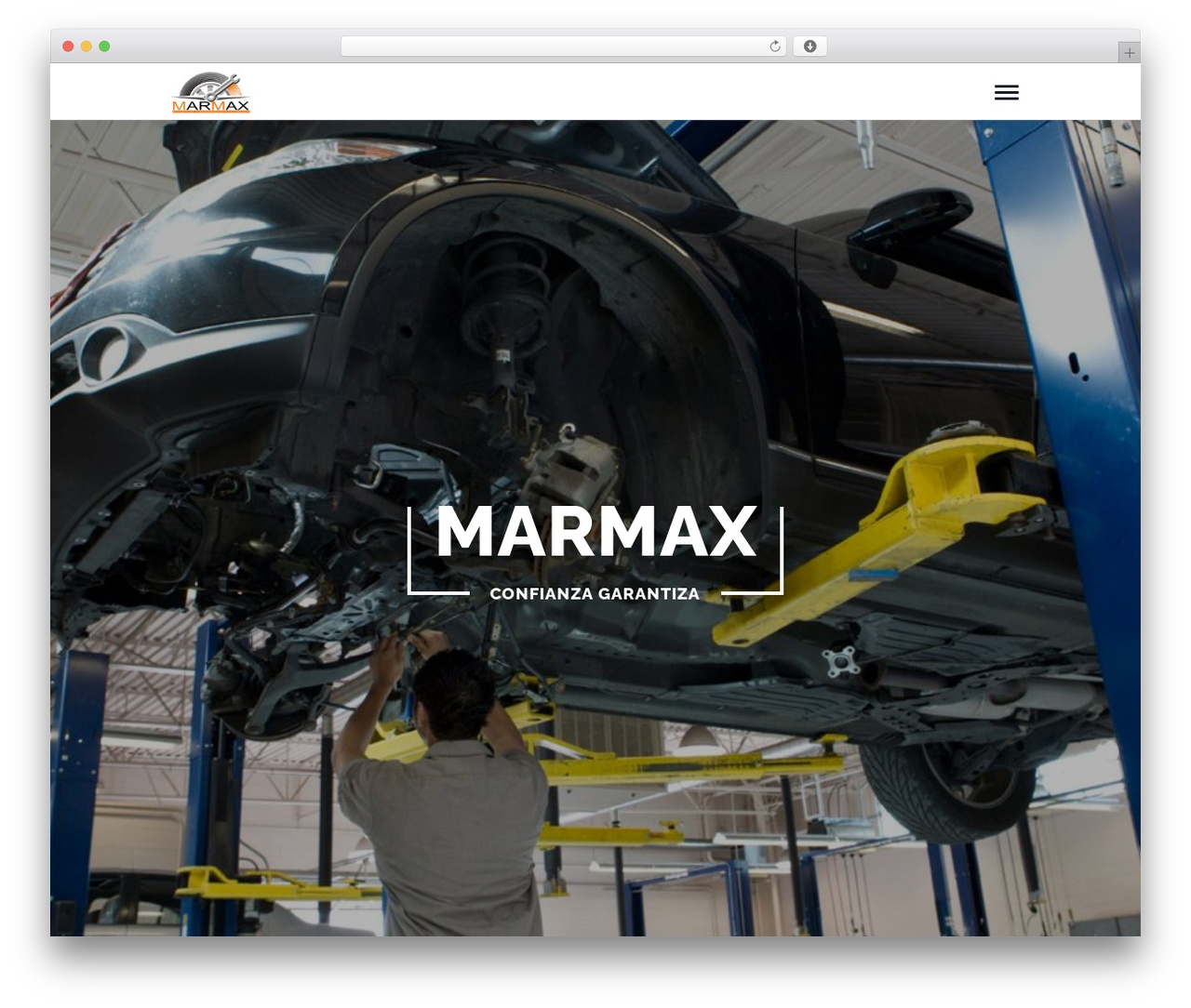 squareroot WordPress theme - marmax.cl