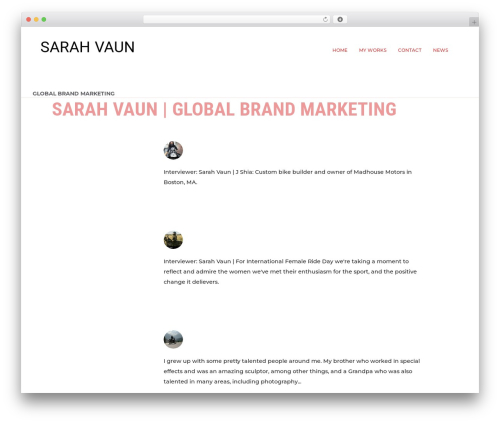 Shadow core WordPress plugin - sarahvaun.photo