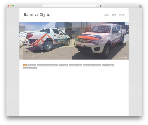 Theme WordPress Filtered - balancesigns.com
