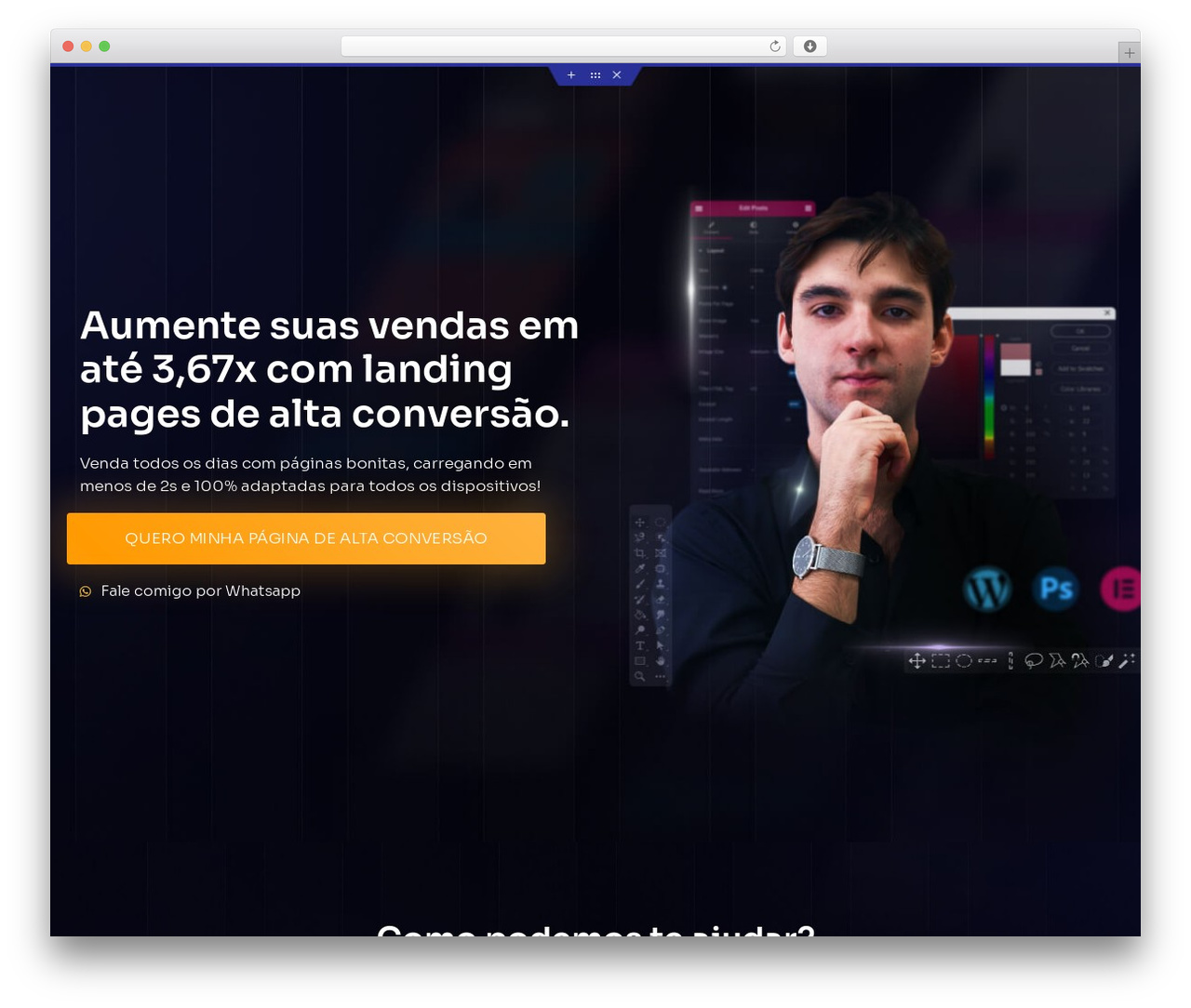 Theme WordPress Hello Elementor - guilhermecleto.com